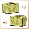 thumbnail image 2 of KLL Lemon (2) Print 2 Slice Toaster Dust Covers Kitchen Small Appliance Cover with 2 Pockets,Can hold Jam Spreader Knife & Toaster Tongs (11.4 x 7.9 x 7.5), 2 of 6