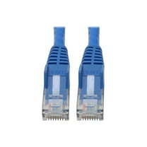 Tripp Lite Cat6 GbE Snagless Molded Patch Cable UTP Blue RJ45 M/M 6in