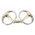 thumbnail image 2 of Horse  Snaffle Bit, Horse Loose  Snaffle Fine Workmanship 135mm Silver Practical Copper Hinge  for Farm, 2 of 7