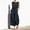 01 Black, variant on Weiqiqre Womens Rompers for Summer Elegant Sleeveless Linen Jumpsuits Casual Wide Leg Jumpsuit Pants Romper