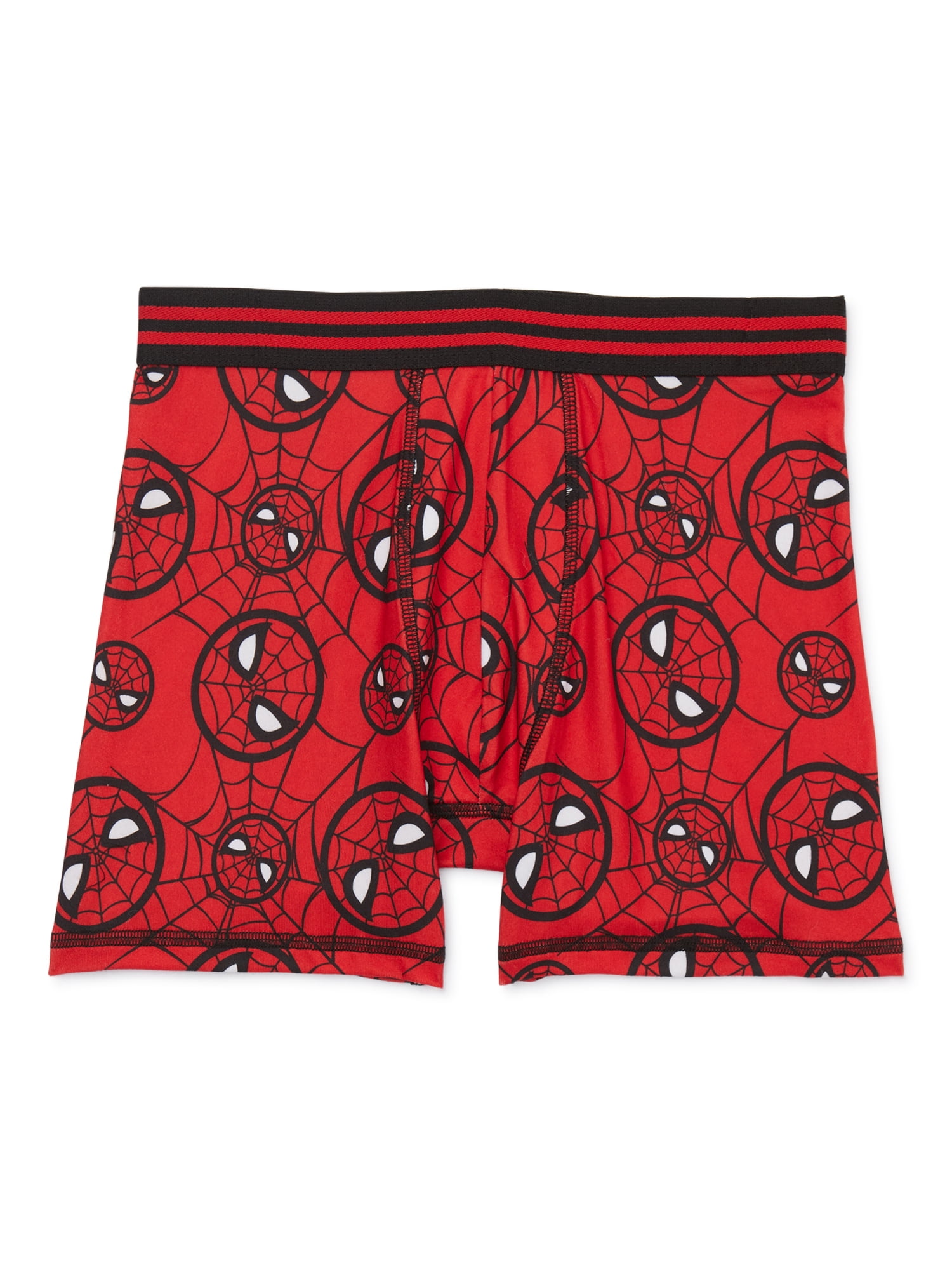 Spider-Man Classic Boy's All Over Print Boxer Briefs Underwear, 4-Pack, Sizes XS-XL