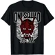 thumbnail image 1 of Camiseta estética Harajuku con máscara de diablo Oni de arte demoníaco japonés para mujer, 1 of 7