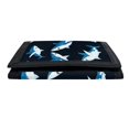 thumbnail image 5 of CHAQLIN Shark Ocean Blue Children's Wallet for Outdoor, Polyester Kids Trifold Wallet with Foldable Lightweight Trifold Card Wallet, 5 of 7