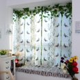 thumbnail image 2 of Pastoral Tulle Roman Ricamato Tenda in Poliéster Home Decor - 0.8x1m Blanco 0.8x1m Macarena Cortina romana de mariposa, 2 of 8