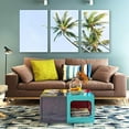 thumbnail image 3 of Idea4wall 3 Piece Tropical Canvas Wall Art Palm Tree Canvas Prints Modern Home Wall Decor, 16"x24", 3 of 5