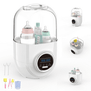 Bottle Sterilizer And Dryer, Anti-Dry Burning System, Electric Steam Sterilization & Other Newborn Essentials – Pacifiers, Breast Pump Parts + Universal Sterilizing For All Bottles