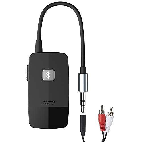 Bluetooth 4.2 Receiver Portable Wireless 3.5mm Audio Adapter with Aux Adapter 