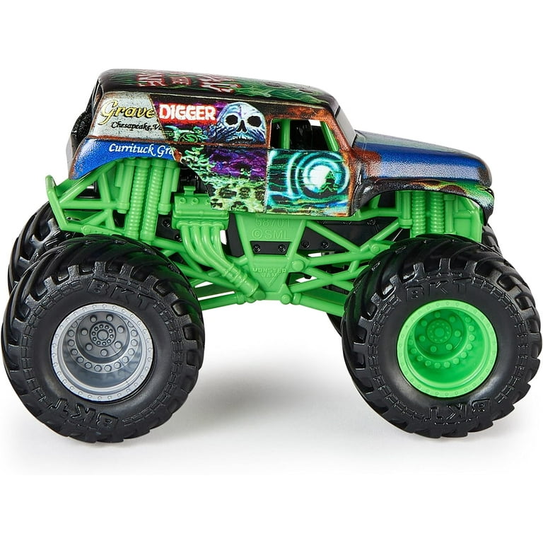 2 pack) Monster Jam, Official Grave Digger Vs. El Toro Loco