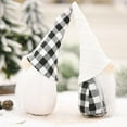 thumbnail image 2 of Gnome Ornaments 2 PCS for Christmas Tree Black And White Christmas Decorations Faceless Year Decorative Doll for Home Party, 2 of 5
