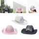 thumbnail image 1 of Sombrero de vaquero,Sombreros de vaquero Gorras de estilo occidental Disfraces de ,moda sombrero estilo retro ropa vestir,Gorra de estilo occidental,accesorios para BLESIY Sombrero de vaquero, 1 of 7