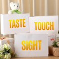 thumbnail image 3 of Bolsas de regalo Kolldenn Five Senses, 5 unidades, 38 x 27 x 12 cm, color blanco, 3 of 7