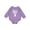 Lavender, variant on Future Skier Childs Skiing Baby Fleece Bodysuit