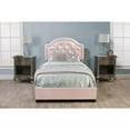 thumbnail image 3 of Hillsdale KarleyFull  Bed Set With Rails In Pink Faux Leather, 3 of 3