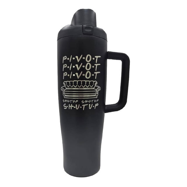 Termo Acero Inoxidable Friends Negro 1.2 Litros