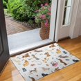 thumbnail image 2 of Cartoon Dachshund Door Rugs,Washable Non Slip Door Mats Indoor,Decorative Door Mats,Entry Mat Indoor for Entrance,Bedroom,Kitchen,Bathroom,17"x30", 2 of 6