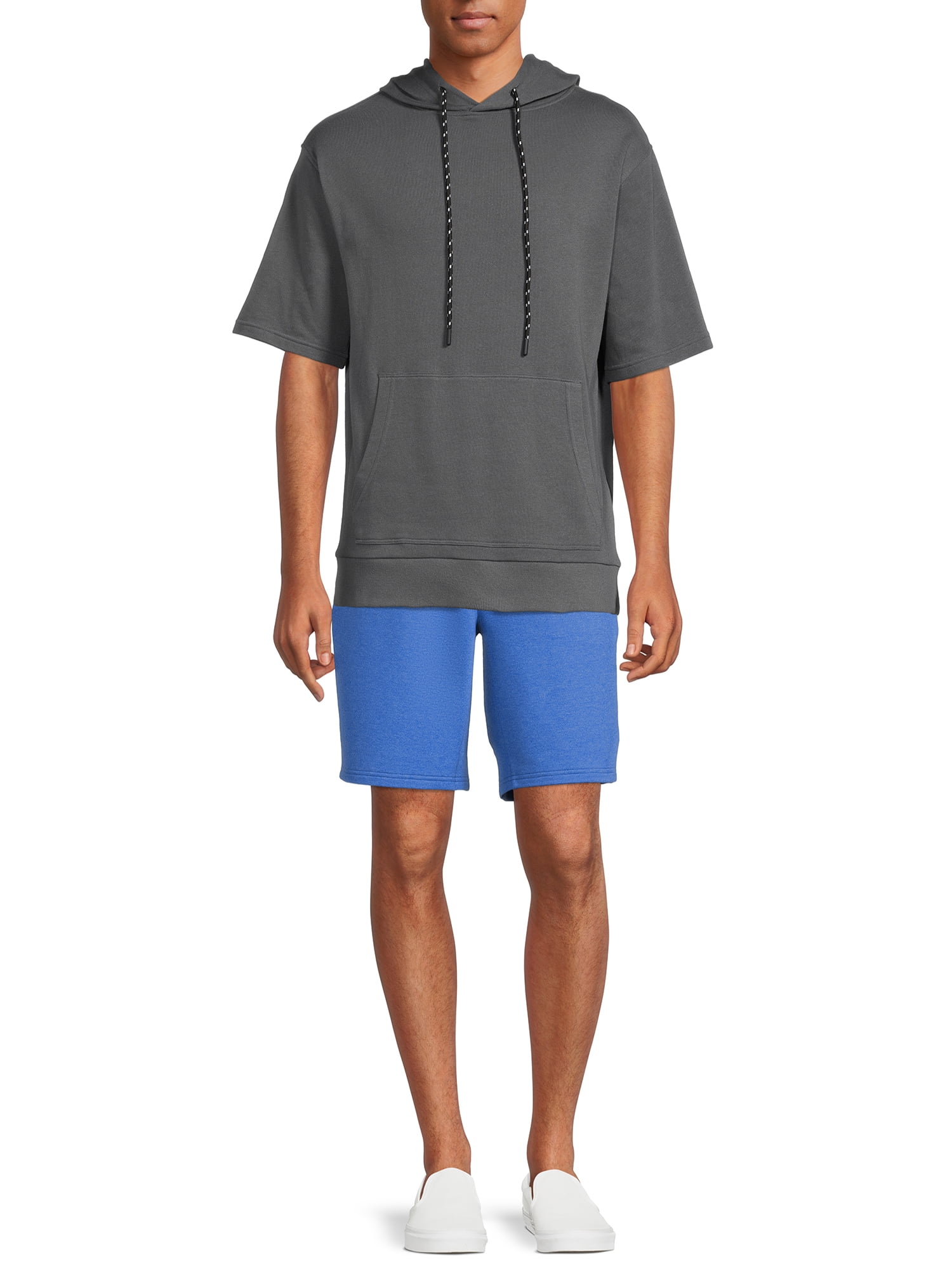 Athletic Works Men's and Big Men's Active French Terry Shorts, Sizes up to 5XL