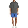 thumbnail image 2 of Athletic Works Men's and Big Men's Active French Terry Shorts, Sizes up to 5XL, 2 of 5