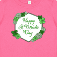 thumbnail image 4 of Inktastic Happy St. Patrick's Day Clovers Boys or Girls Baby T-Shirt, 4 of 5