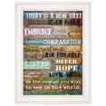 thumbnail image 1 of Trendy Decor 4U MA234-226G "Today Is" par Marla Rae, Prêt à Accrocher Imprimé Encadré, Cadre Blanc, 1 of 2
