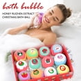 thumbnail image 3 of Christmas Bath Bomb Set With Essential Oils For Foot Bath And Relaxation 12Pc Weight 2.65 Lb, 3 of 9