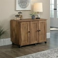 thumbnail image 5 of Pemberly Row Contemporary Engineered Wood Sewing Craft Cart in Oak, 5 of 20