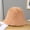 Khaki, variant on Version Of The Internet Celebrity In Rabbit Hair Bucket Hat Female New Knit Hat Plush Fisherman Hat Warm Pure Color Pot