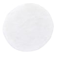 thumbnail image 3 of DOLITY Tapis Rond, Tapis en Fausse Fourrure pour Chambre, 60cm Blanc, 3 of 8