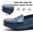 thumbnail image 4 of CHICVOMEY Classic Comfort Flats for Women Loafers Business Casual Loafers Shoes with Arch Support Penny Loafers Slip On Dressy Shoes Flats for Walking&Work, 4 of 10