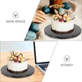 thumbnail image 3 of Troglfold turntable Cookie Decorating Turntable Mini Cake Stand 360 degree Revolving Swivel Stand,3.94"X3.94"X0.59", 3 of 10