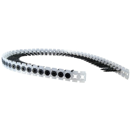 

6 x 1-7/8 Phillips Fine Thread Drywall Collated Strip Screws (1000 pcs.)
