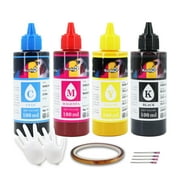 Bundle A-SUB 125g Sublimation Paper 8.5x11 inches 110 Sheets + 4x 100ml KOALA Sublimation Ink Compatible with All Inkjet Printers