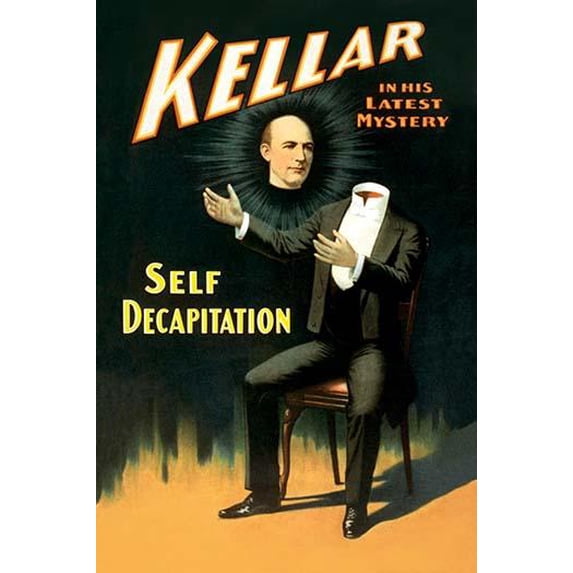 Kellar in his latest mystery- Fine Art Canvas Print (20" x 30")