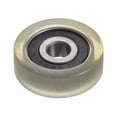 thumbnail image 1 of Unique Bargains Roulement à Rouleau à Poulie en PU 6x24x8 mm, Roue de Guidage Revêtue de Polyuréthane pour Usage Industriel, Vert, 1 of 5