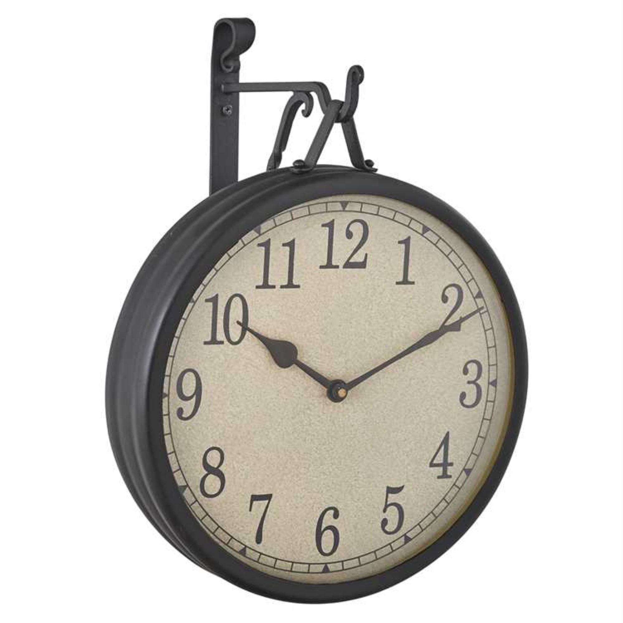 HANGING CLOCK WITH IRON HOOK