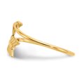 thumbnail image 3 of 14k Yellow Gold Arrow Ring Adjustable, 3 of 9