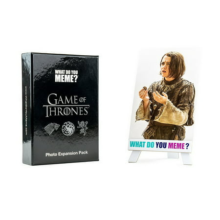 What Do You Meme What Do You Meme - Card Game: Game of Thrones Photo Expansion Pack, 75 (Best Game Of Thrones Memes)