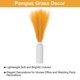 thumbnail image 4 of 30PCS Decoración de hierba de pampas falsa, 17"/43cm Tallos de hierba artificial esponjosa Flores secas falsas, Oro, 4 of 6