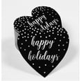 thumbnail image 2 of Inkdotpot Étiquette en Papier Argent Véritable Joyeuses Fêtes 50 Pcs, 2 of 6