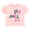 Glitter Pink Green, variant on Barbie Toddler Girls' Short Sleeve T-Shirt Black Silver Foil