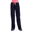 Med Couture Women's Drawstring Solid Scrub Pant XXX-Large New Navy/Apricot
