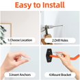 thumbnail image 1 of 4 PCS Garage Hooks Heavy Duty Wall Mount,Tire Storage System with Anti-Slip Coating,Hang Heavy Tools for Bikes,Tools, 1 of 6