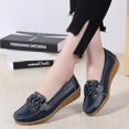 thumbnail image 1 of Zapatos planos, mocasines y zapatos para mujer de primavera - Zapatos planos de cuero genuino para mujer, 1 of 5