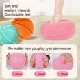 thumbnail image 3 of MesaSe Ballon de Basketball Silencieux - Élasticité Modérée - Anti-Déformation - Longue Durée - Toucher Confortable - Antidérapant - Interaction Parent-Enfant - Polyuréthane - Jouet d'Extérieur, 3 of 8