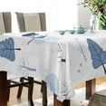 thumbnail image 5 of Yayeee Tablecloths 54" x 54" Rectangle Wrinkle Resistant Party Table Cover, White Snowman, 5 of 8