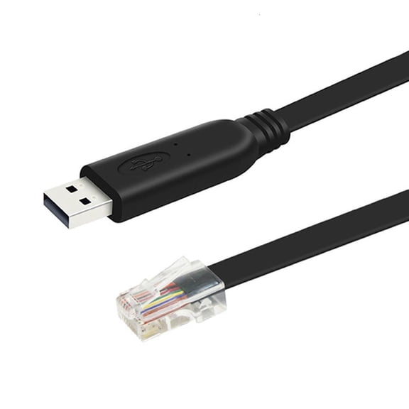 SIEYIO USB Console Cable USB to RJ45 Networking Cable for Multiple Device Connection