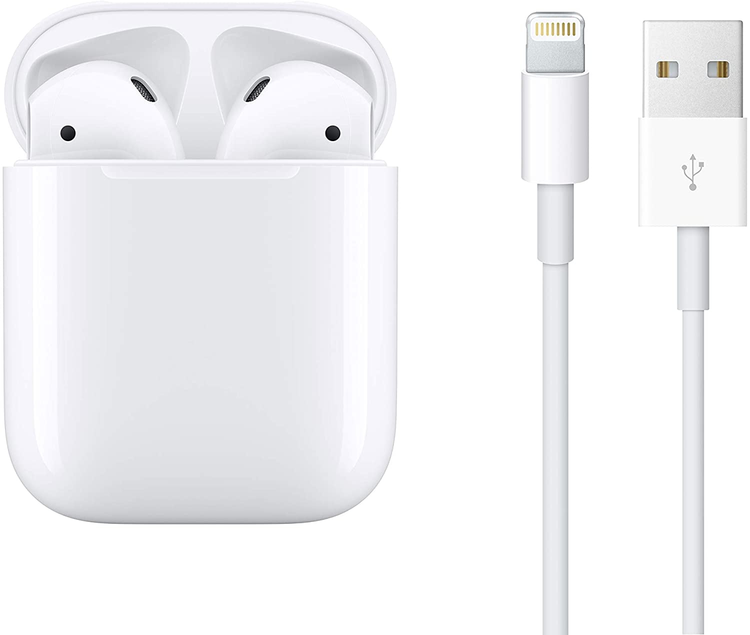 Restored Apple Airpods (1st Generation) with Charging Case - White  (Refurbished) - Walmart.com