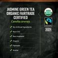 thumbnail image 4 of Frontier Co-op Fairtrade Certified Organic Jasmine Loose Leaf Green Tea, 16 oz Bag, 4 of 10
