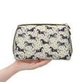thumbnail image 4 of Gaeub Horse Printed Travel Cosmetic Bag,Makeup Bag, Large Capacity Toiletry Bag for Women, Portable Pouch Make Up Organizer with Zipper and Divider, 4 of 8