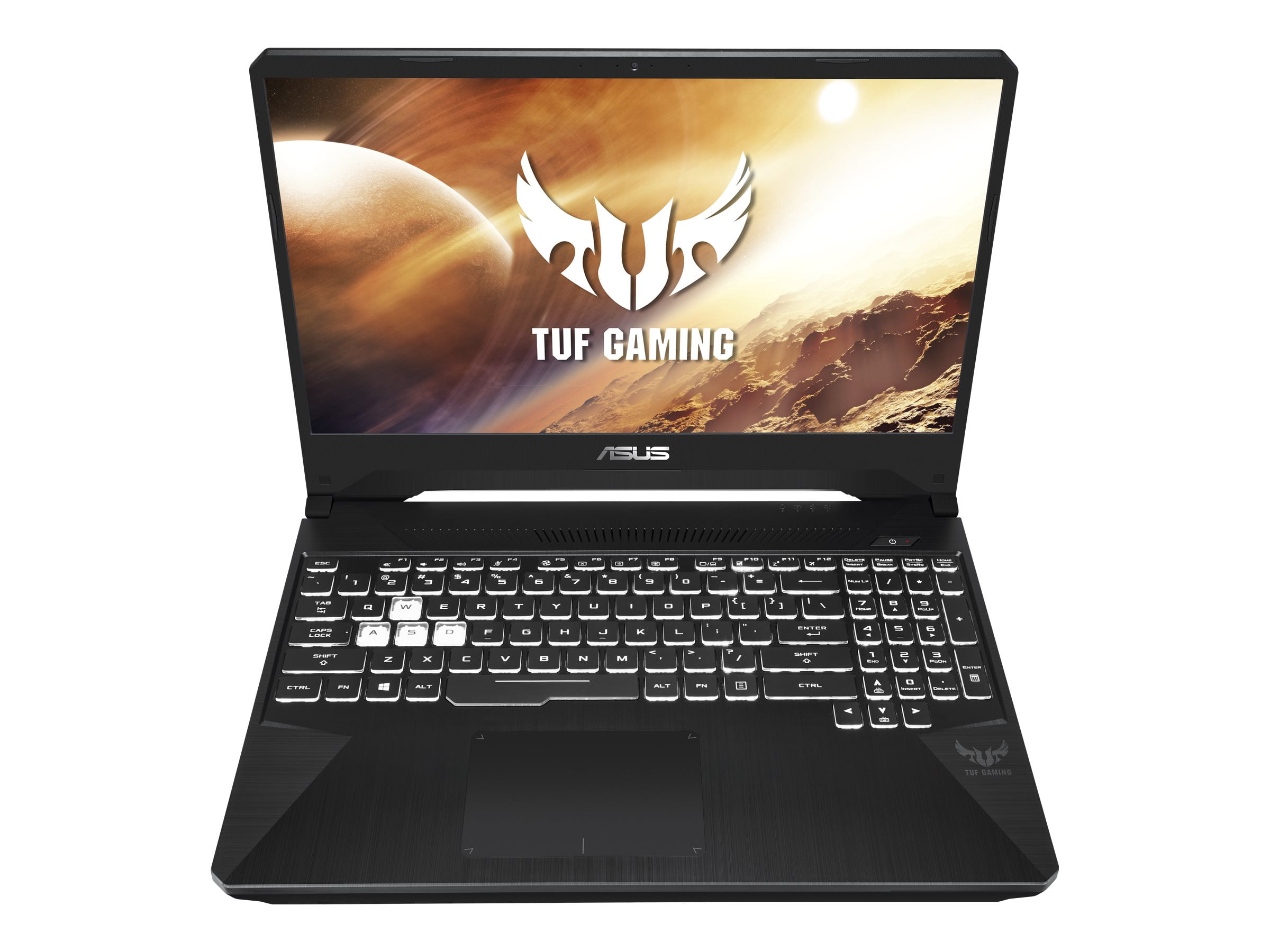 ASUS TUF Gaming FX505DV PB74 - AMD Ryzen 7 - 3750H / up to 4 GHz - Win 10 Home 64-bit - GF RTX 2060 - 16 GB RAM - 512 GB SSD NVMe - 15.6" 1920 x 1080 (Full HD) @ 120 Hz - Ethernet, Fast Ethernet, Gigabit Ethernet, IEEE 802.11b, IEEE 802.11a, IEEE 802.11g, IEEE 802.11n, IEEE 802.11ac, Bluetooth 5.0 - Wi-Fi 5 - black