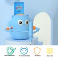 thumbnail image 3 of Robot de Dibujo Inteligente, ABS Learning Educational Robot con 100 Tarjetas para preescolar, 3 of 7